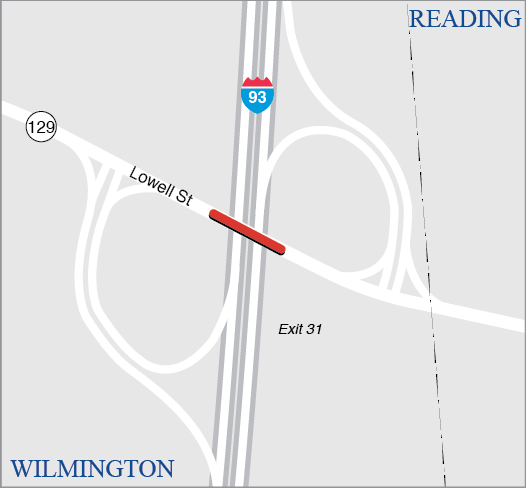 WILMINGTON: BRIDGE REPLACEMENT, W-38-029 (2KV), ST 129 LOWELL STREET OVER I 93 WILMINGTON: BRIDGE REPLACEMENT, W-38-029 (2KV), ST 129 LOWELL STREET OVER I 93